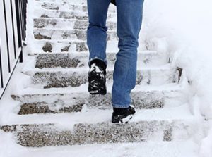 slip and fall on snow or ice