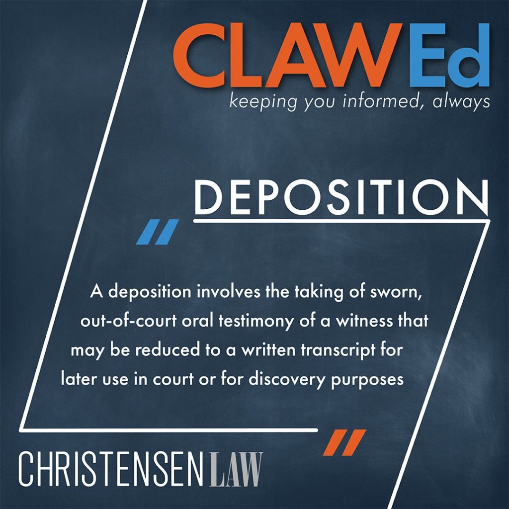 Christensen Law's CLAW Ed Terminology for Non-Lawyers