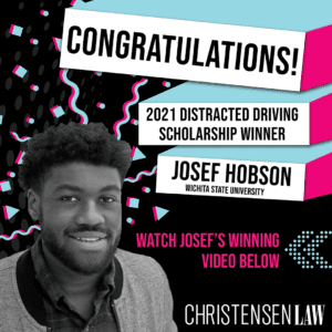 Christensen Law 2021 Distracted Driving Scholarship Winner