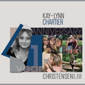 Kay-Lynn Chartier, Christensen Law Social Media Manager
